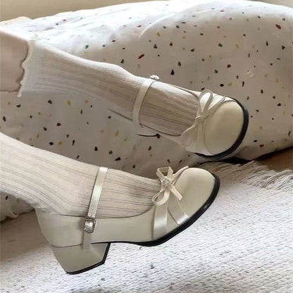 Damen Ballerinas mit Schleifen Detail und Komfortsohle