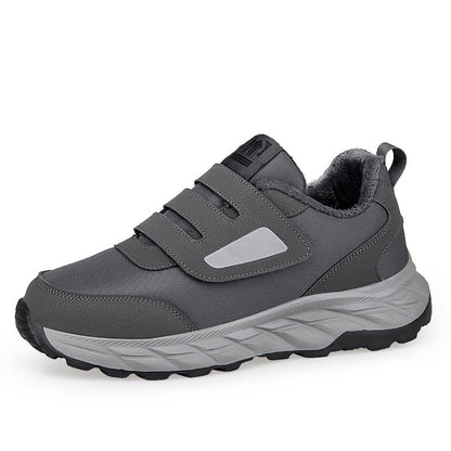 Damen Sneaker Sportlich Warm Klettverschluss