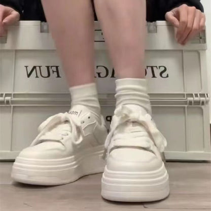 Damen Plateau Sneaker Gepolstert