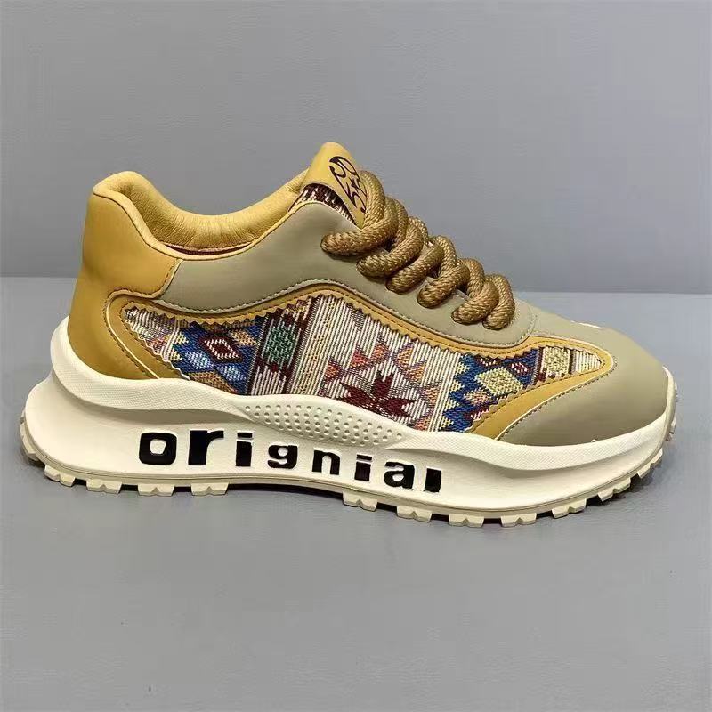Damen Sneaker Bequem Weiche Sohle