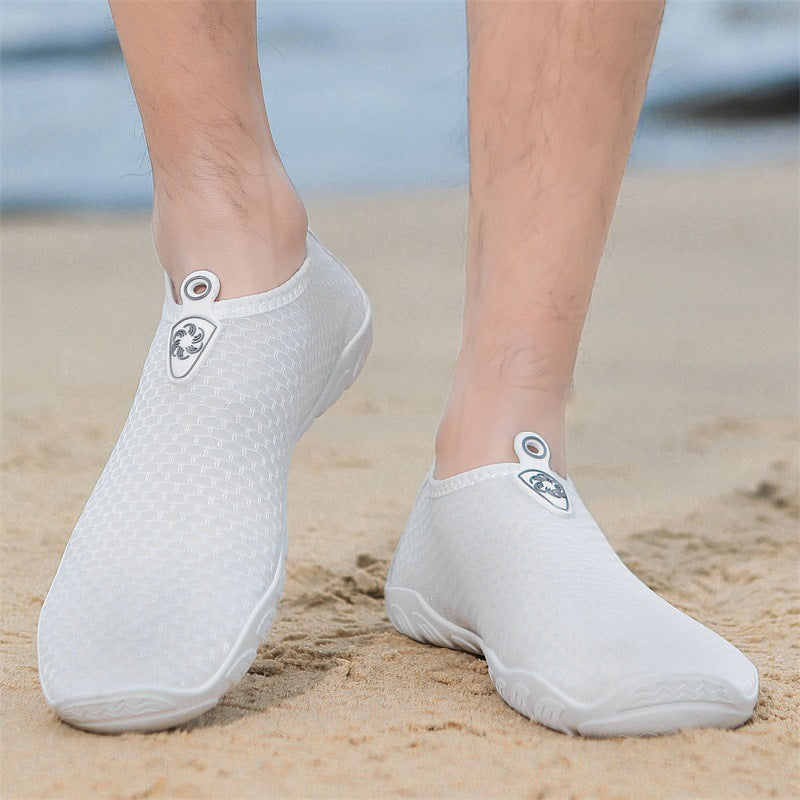 Damen Badeschuhe Atmungsaktiv Rutschfest Flexibel