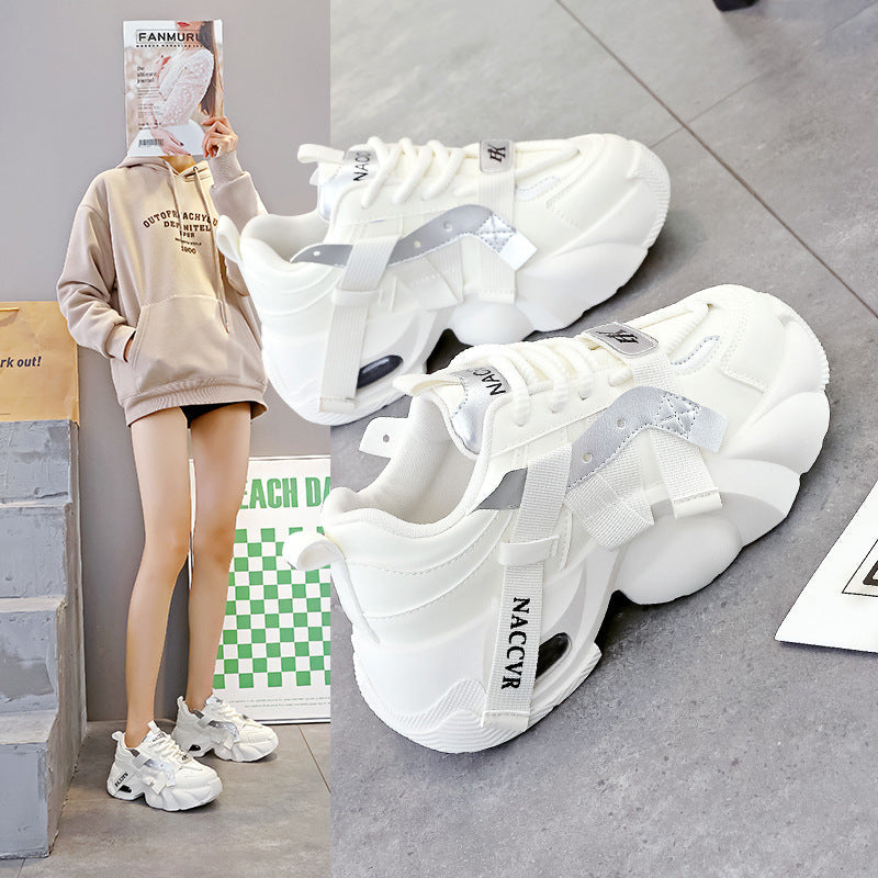 Damen Sneaker Chunky Gepolstert Bequem Sportlich