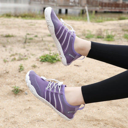 Damen Wasserschuhe Flexibel Atmungsaktives Material Rutschfest