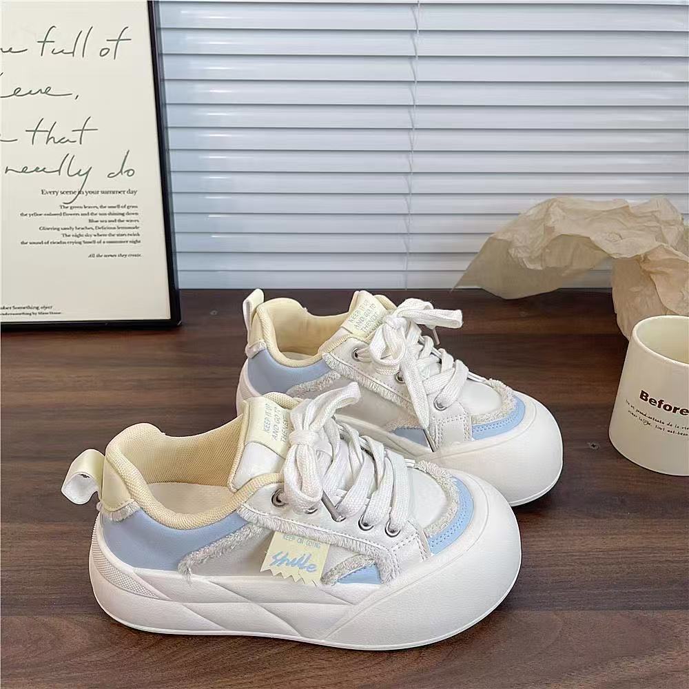 Damen Sneaker Atmungsaktives Mesh Weite Sohle Modern