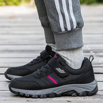 Damen Laufschuhe Sportsneaker Bequem Klettverschluss