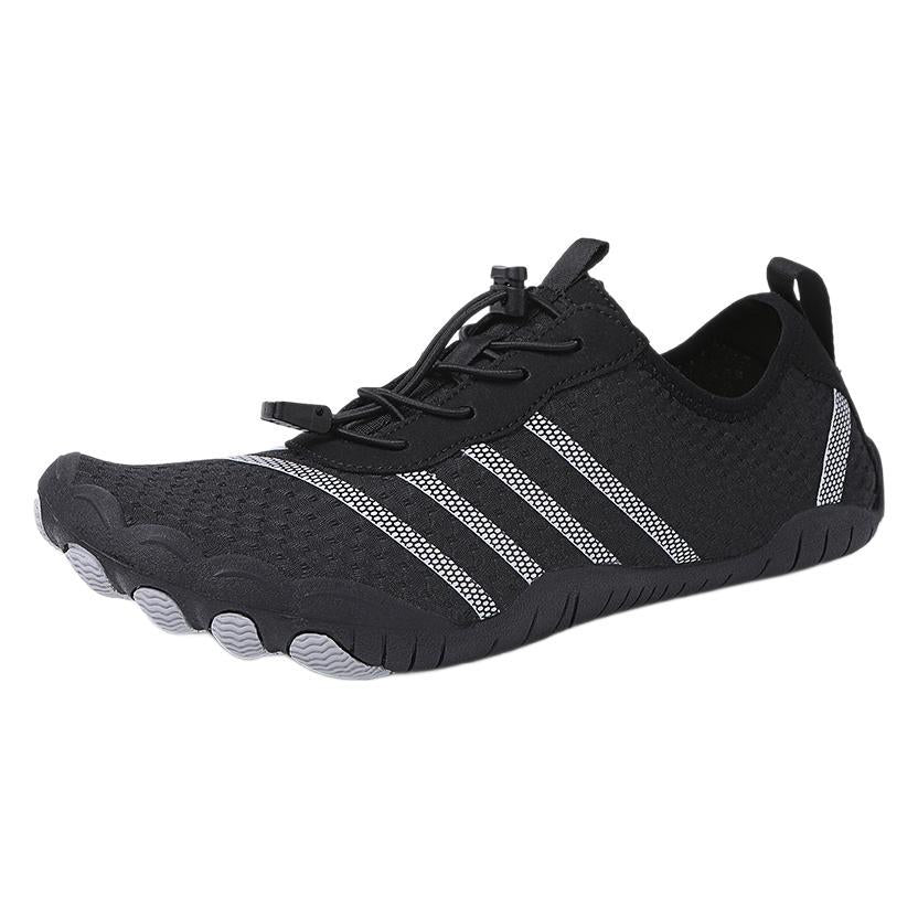 Damen Badeschuhe Schnellschnürsystem Wasserschuhe Sportlich