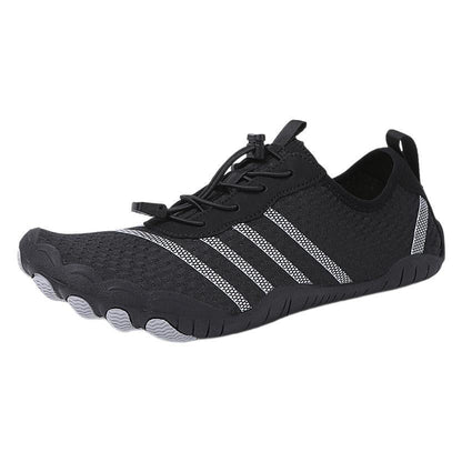 Damen Badeschuhe Schnellschnürsystem Wasserschuhe Sportlich
