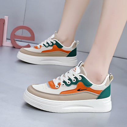 Damen Sneaker Plateau atmungsaktiv Modisch