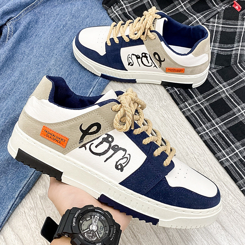 Damen Sneaker Lässig Schnürschuhe Bequem Modisch