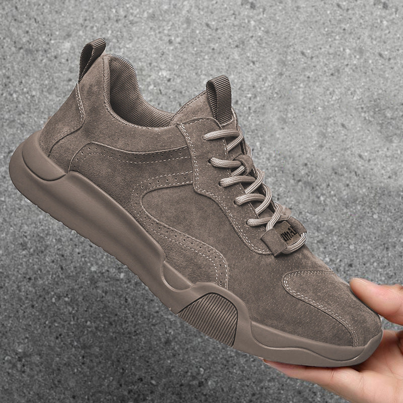 Damen Sneaker Sportlich Elastisches Wildleder Rutschfest - Norvielle