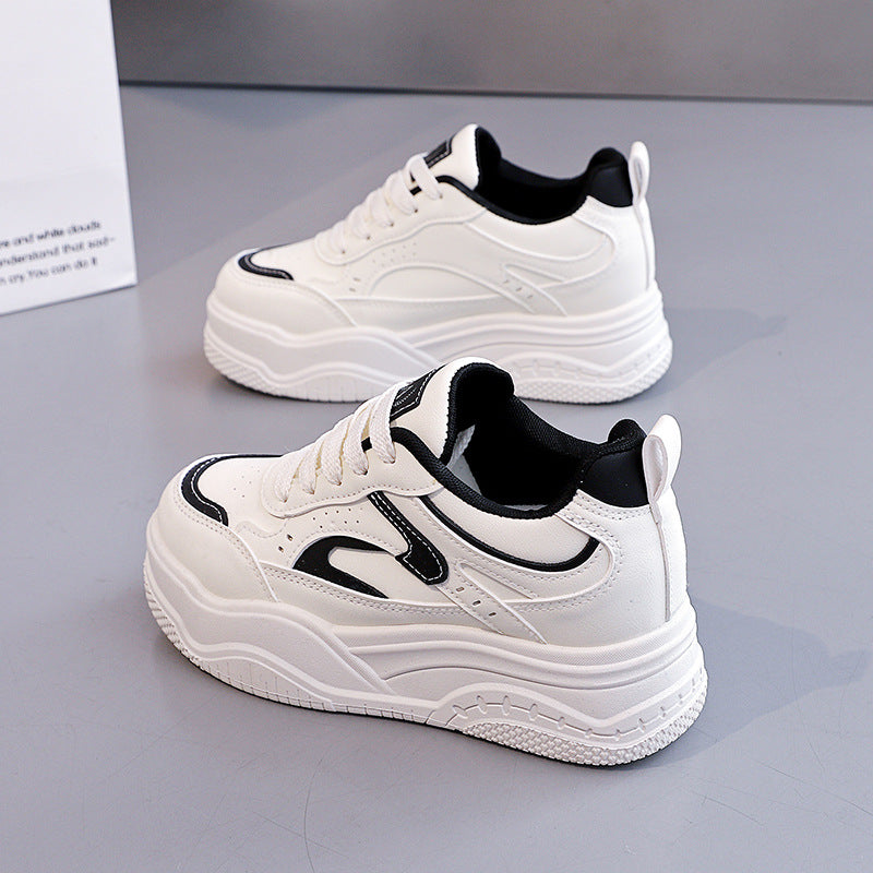 Damen High Heel Sneaker Sportlich