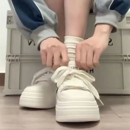 Damen Plateau Sneaker Gepolstert