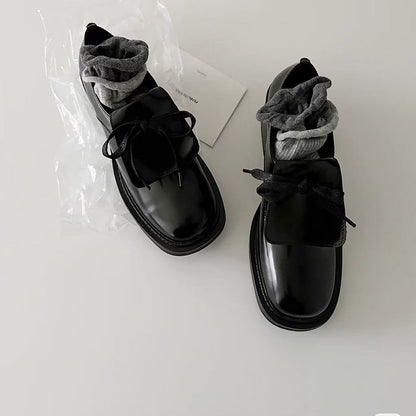 Damen Schnürschuhe Bequem Hochkomfort