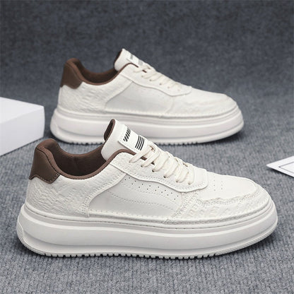 Damen Leder Sneaker Komfortabel Dämpfung Modern wird zu Damen