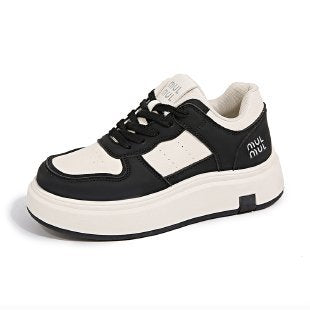 Damen Sneaker Sportlich Dicke Laufsohle