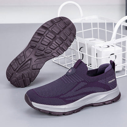 Damen Sneaker Atmungsaktiv Flexibel Komfortschuhe