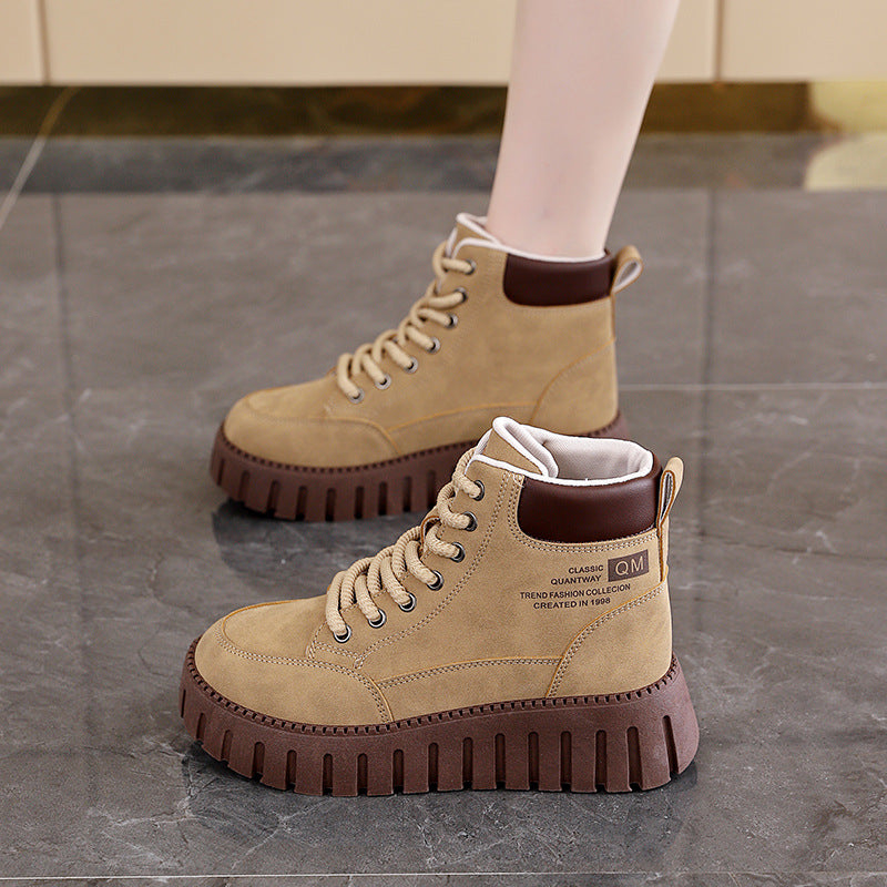 Damen High- Sneaker Dicksohle