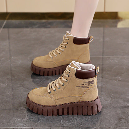 Damen High- Sneaker Dicksohle