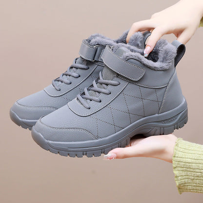 Damen Wanderstiefel Warm Isoliert Rutschfest