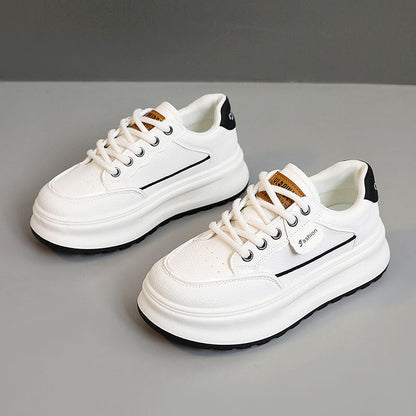 Damen Sneaker Chunky Sportlich Atmungsaktives Material Hoch
