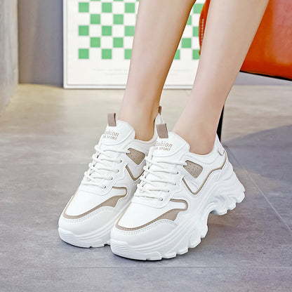 Damen Chunky Sneaker Bequem Dämpfung