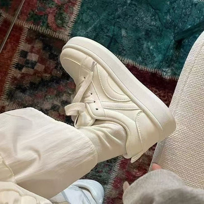 Damen Sneaker Bequem Modisch Profilsohle