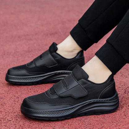 Damen Sneaker Bequem Elastisch Klettverschluss Sportlich wird