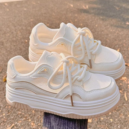 Damen Sneaker Atmungsaktives Mesh Dämpfung