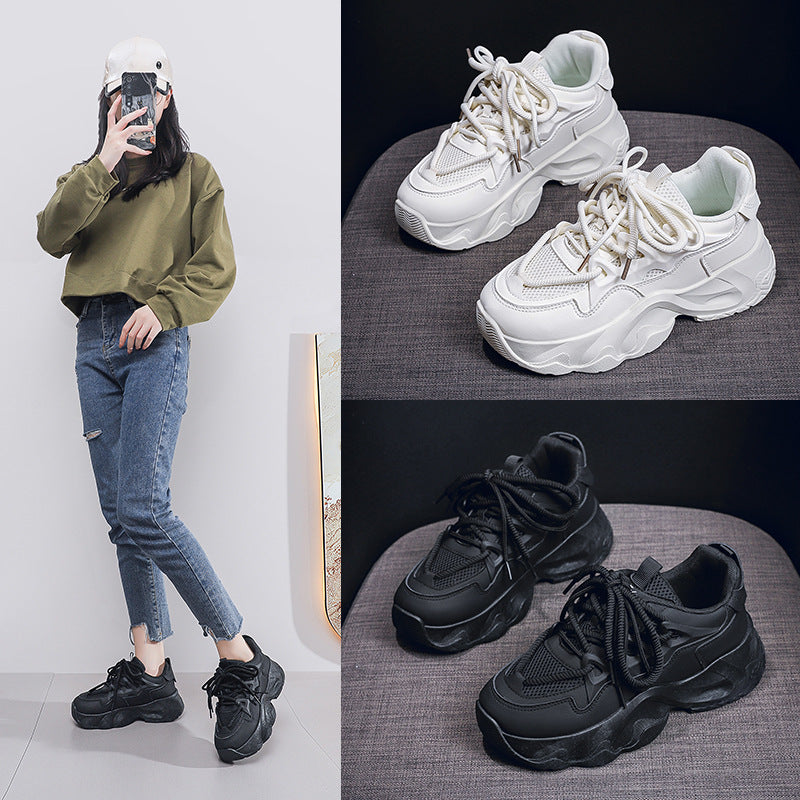 Damen Chunky Sneaker Atmungsaktiv Rutschfest - Norvielle