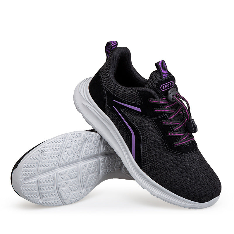 Damen Laufschuhe Leichtes Mesh Schnellschnürsystem
