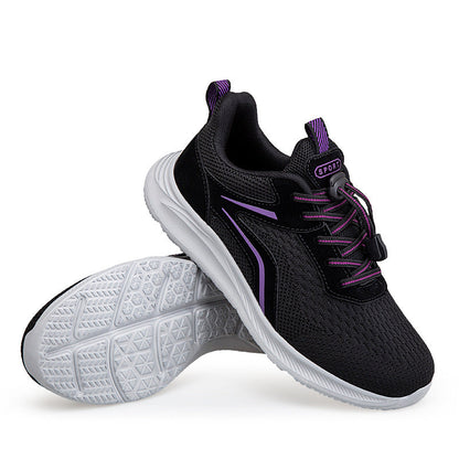 Damen Laufschuhe Leichtes Mesh Schnellschnürsystem