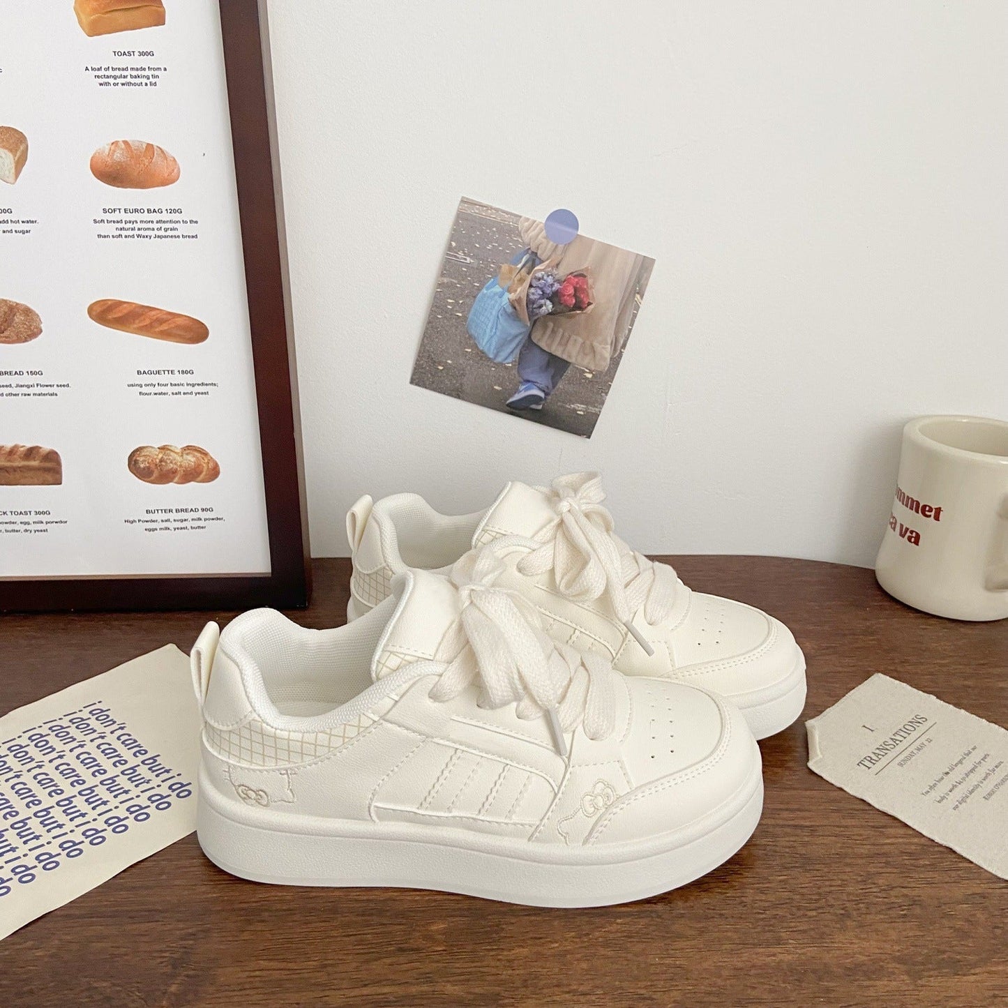 Damen Sneaker Weich Bequem Sportlich