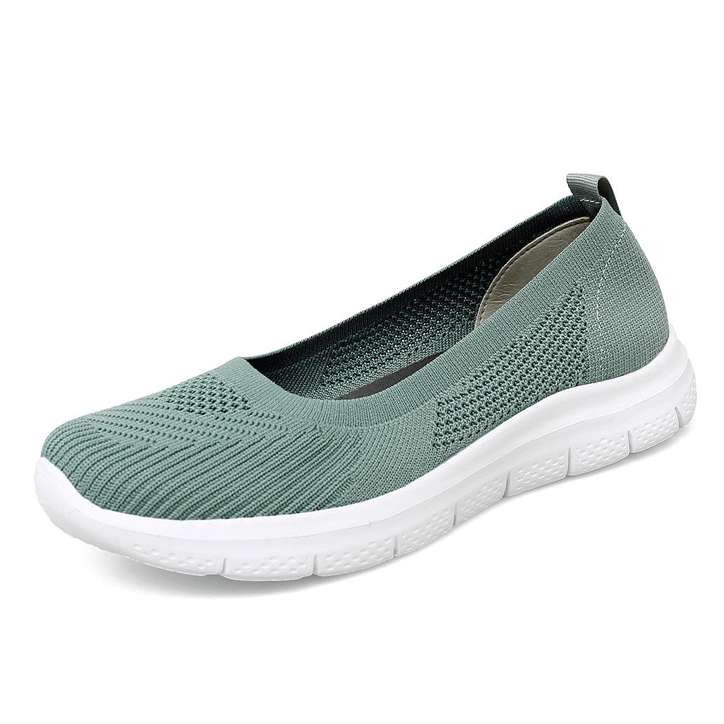 Damen Strickslipper Warm Bequem für Alltag