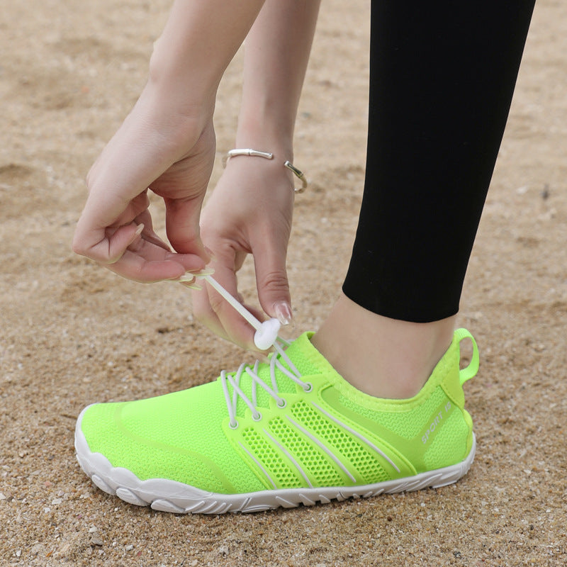 Damen Wasserschuhe Flexibel Atmungsaktives Material Rutschfest