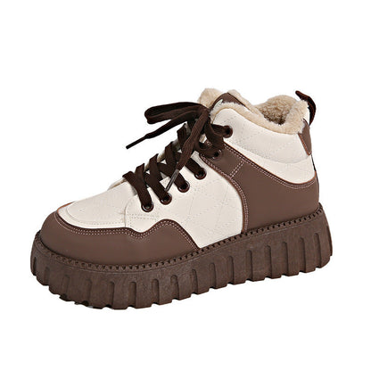 Damen High- Sneaker Weich Rutschfest