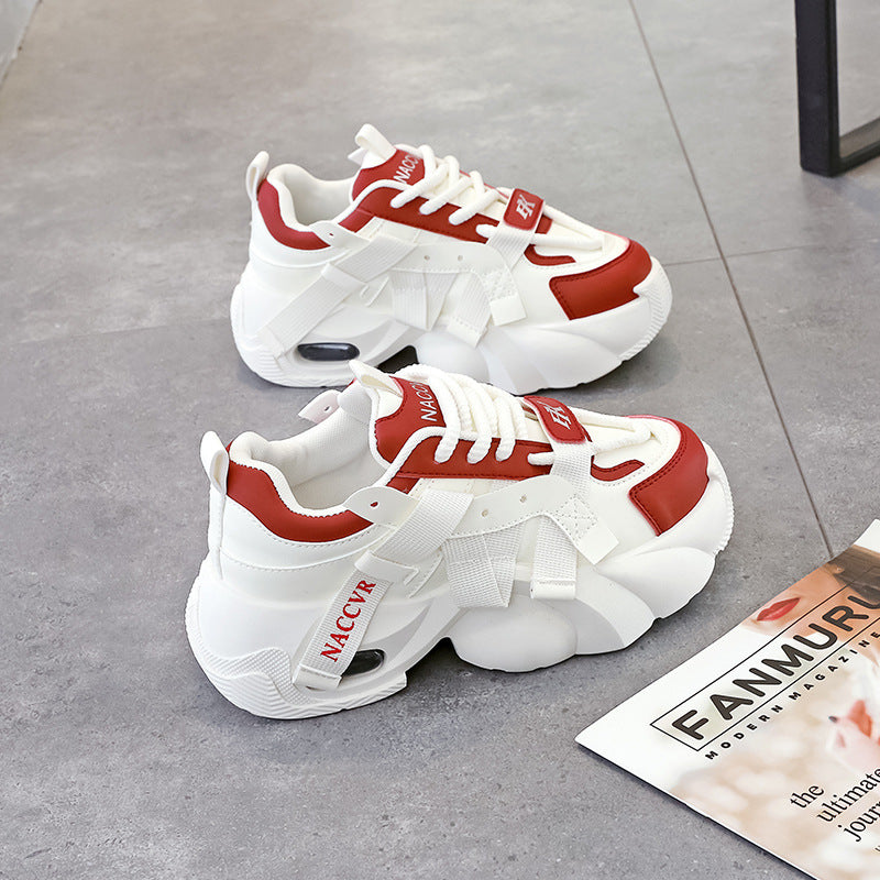Damen Sneaker Chunky Gepolstert Bequem Sportlich