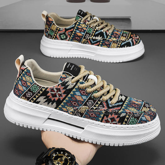 Damen Sneaker Ethnomuster Leicht Trendschuhe - Norvielle
