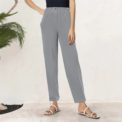 Damen Sommerhose Leicht Bequem Elegant