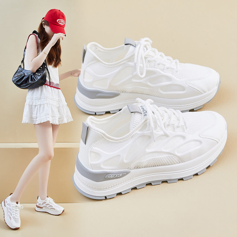 Damen Laufschuhe Atmungsaktives Mesh Weiches Obermaterial