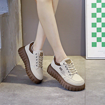 Damen Plattformsneaker Hoch Dämpfung Modisch