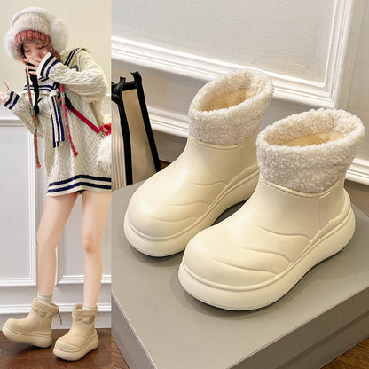 Damen Winterboots Warm Isoliert Kuschelweich - Norvielle