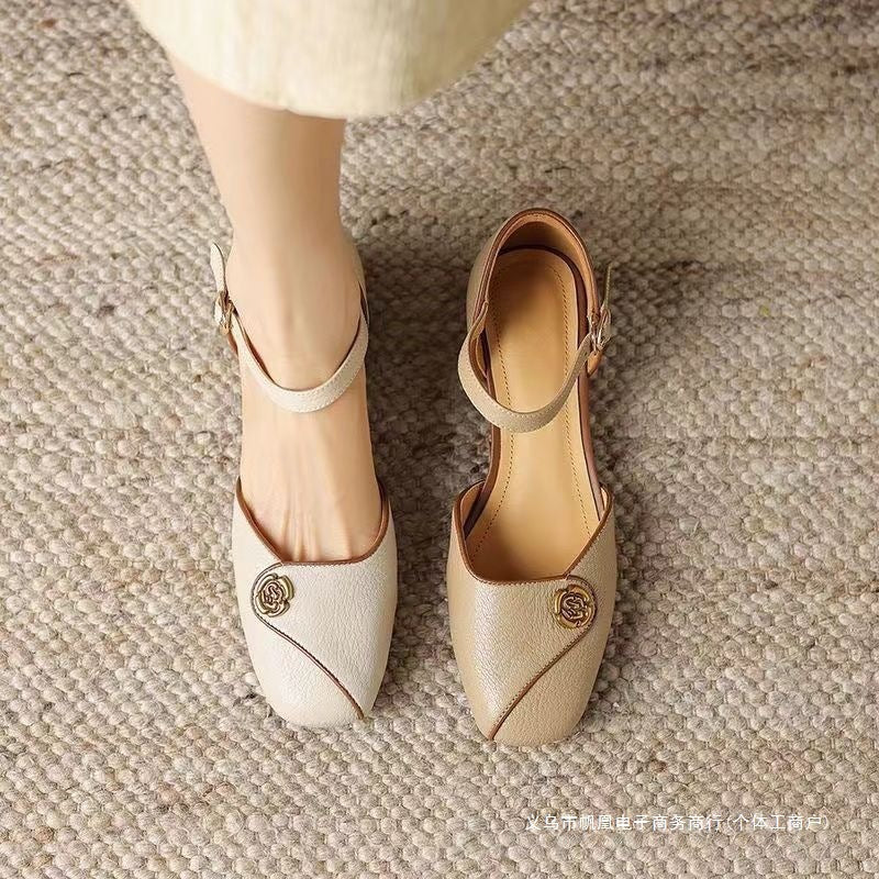 Damen Sling Pumps Elegante Schmuckdetails Komfortabel