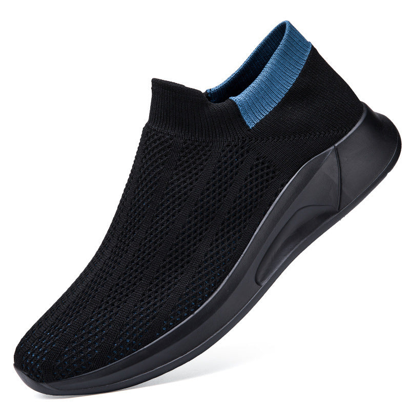 Damen Sneaker Atmungsaktives Strick Bequem Flexibel