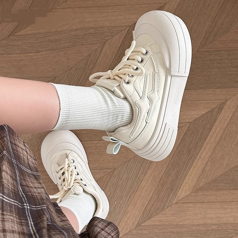Damen Sneaker Chunky Bequem Gepolstert Robust