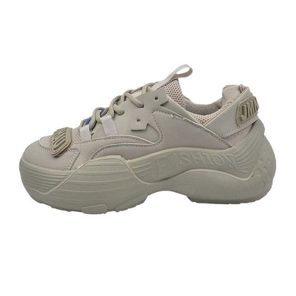 Damen Sneaker Bequem Chunky Sportlich