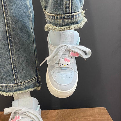 Damen Sneaker Hello Kitty Bequem Dämpfung