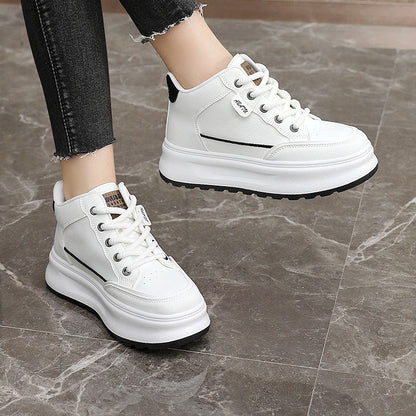 Damen High- Sneaker Atmungsaktives Mesh Komfortabel