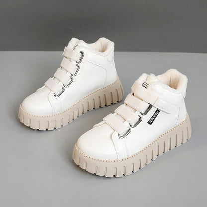 Damen High- Sneaker Warm Gefüttert Rutschfest