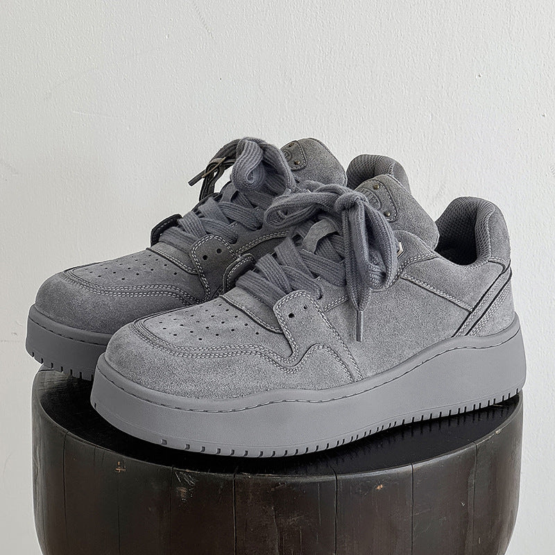 Damen Sneaker Sportlich Veloursleder Sohlendämpfung