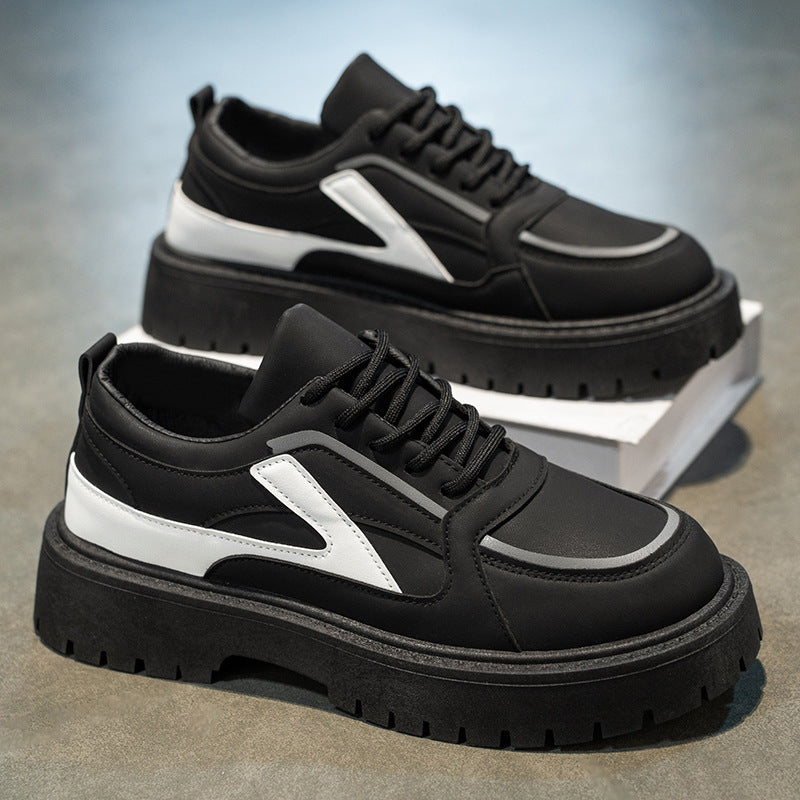 Damen Sneaker Sportlich Kontrastdesign weiß